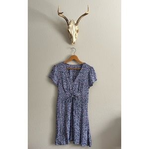 Vintage Floral Flowy Dress